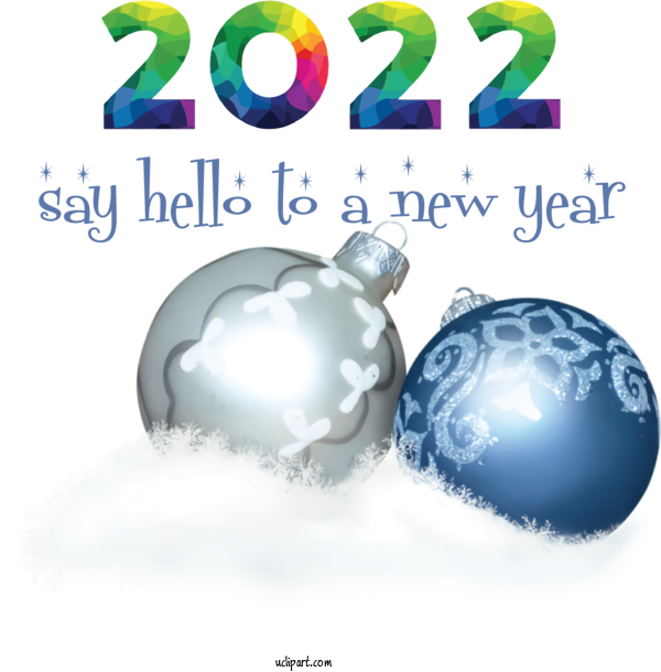 Free Holidays Rudolph Christmas Day New Year For New Year 2022 Clipart Transparent Background
