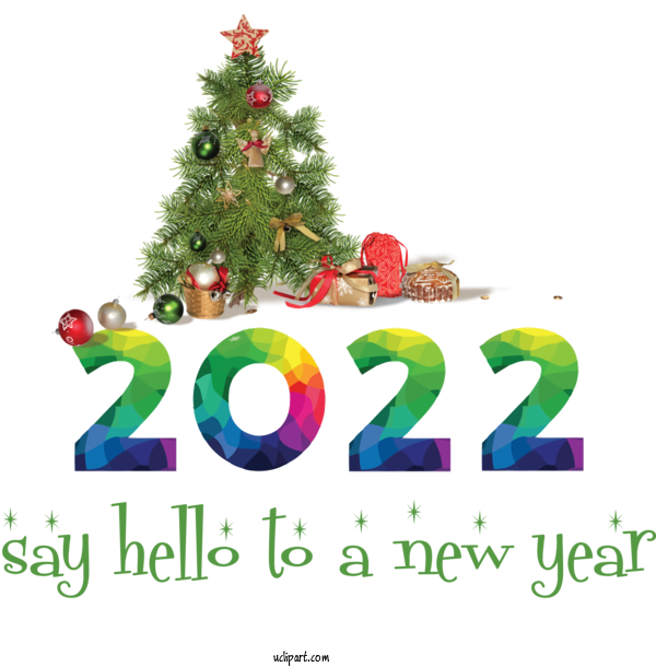 Free Holidays Christmas Day Bauble Christmas Tree For New Year 2022 Clipart Transparent Background