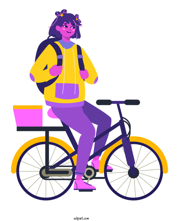 Free Transportation Bicycle University Of California, Berkeley School Of Visual Arts For Bicycle Clipart Transparent Background