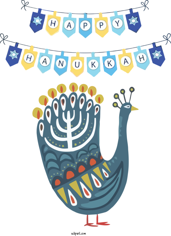 Free Holidays Hanukkah Jewish Holiday Temple Menorah For Hanukkah Clipart Transparent Background