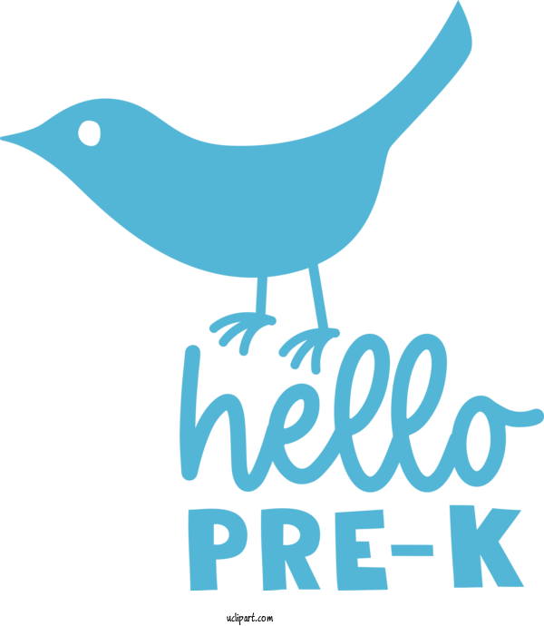 Free School Logo Birds Beak For Kindergarten Clipart Transparent Background
