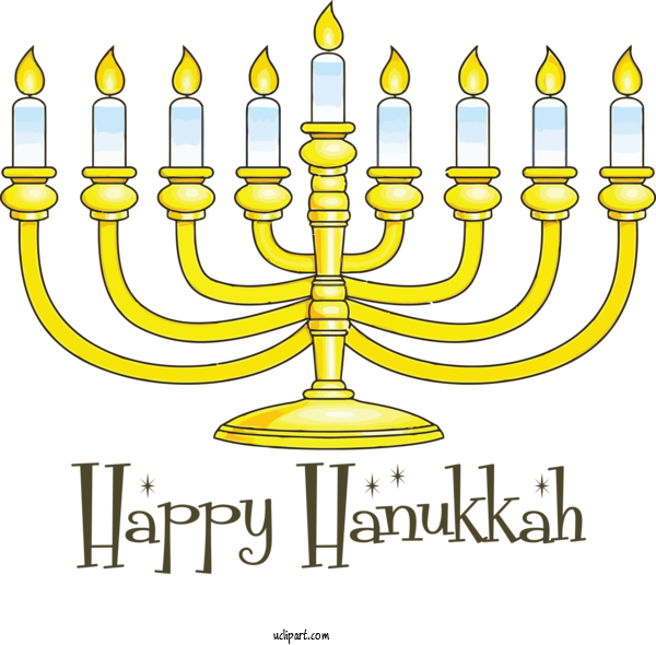 Free Holidays Temple Menorah Hanukkah Hanukkah Menorah For Hanukkah Clipart Transparent Background
