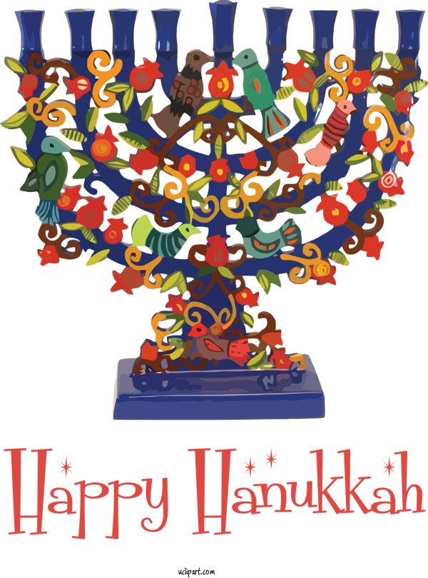 Free Holidays Hanukkah Menorah Hanukkah Jewish Ceremonial Art For Hanukkah Clipart Transparent Background