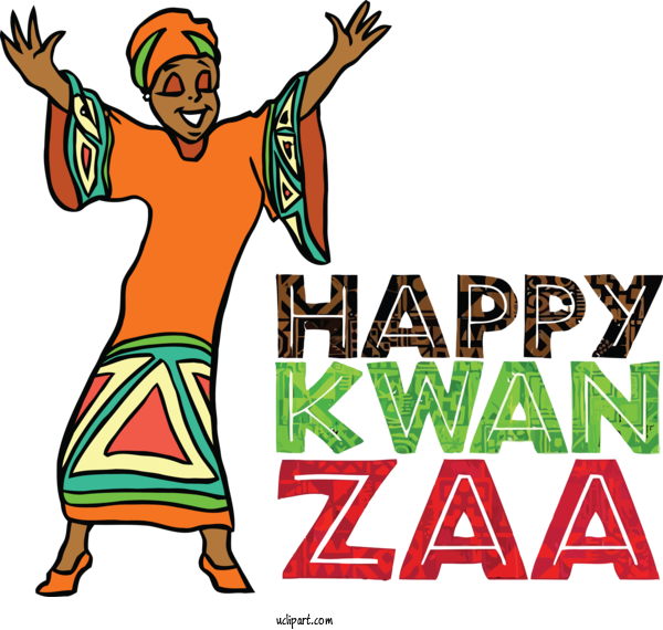 Free Holidays Cartoon Line Recreation For Kwanzaa Clipart Transparent Background