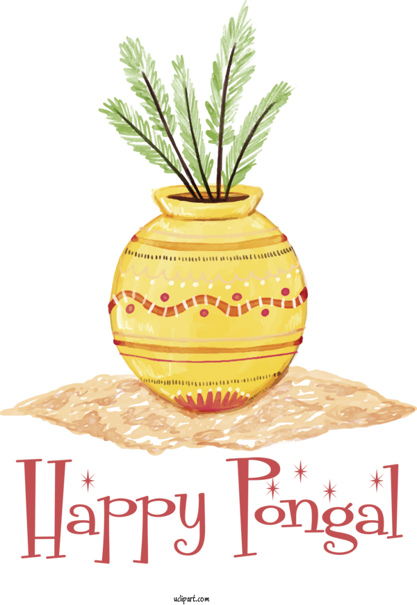 Free Holidays Pongal Rangoli Festival For Pongal Clipart Transparent Background