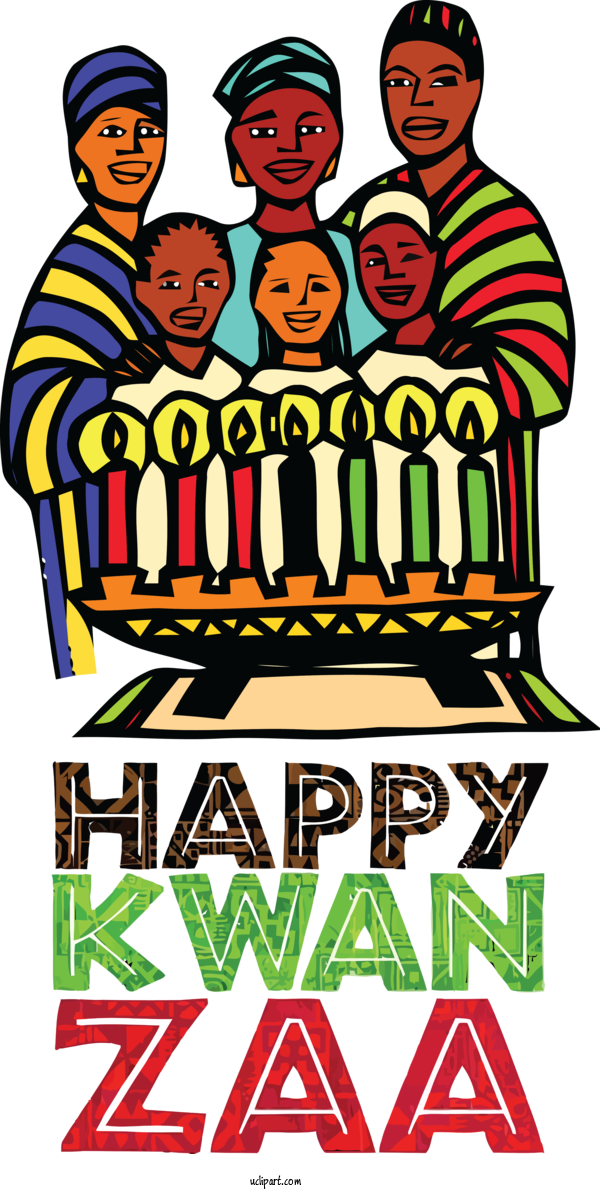 Free Holidays Kwanzaa Cartoon Transparency For Kwanzaa Clipart Transparent Background