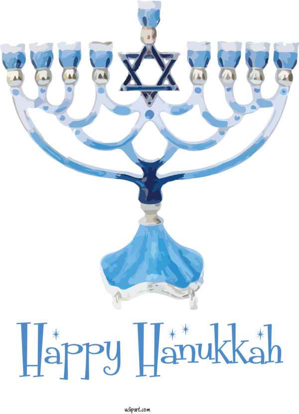 Free Holidays Hanukkah Menorah Hanukkah Temple Menorah For Hanukkah Clipart Transparent Background