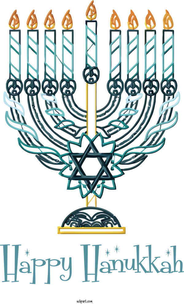 Free Holidays Temple Menorah Hanukkah Jewish Holiday For Hanukkah Clipart Transparent Background