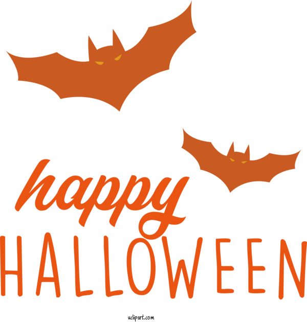 Free Holidays Leaf Logo Design For Halloween Clipart Transparent Background