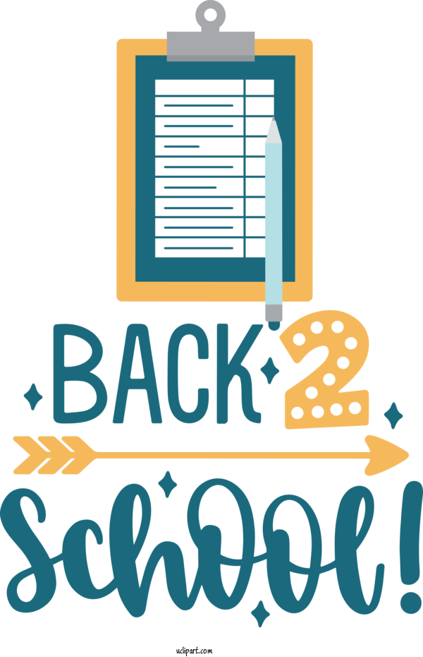 Free School Logo Organization Design For Back To School Clipart Transparent Background
