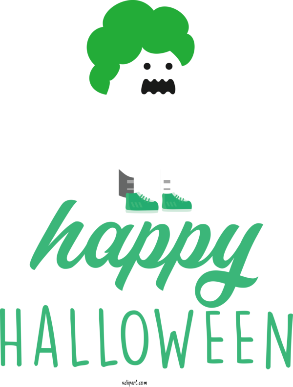 Free Holidays Logo Symbol Leaf For Halloween Clipart Transparent Background