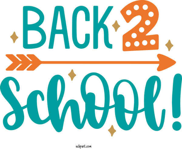 Free School Logo Design Number For Back To School Clipart Transparent Background