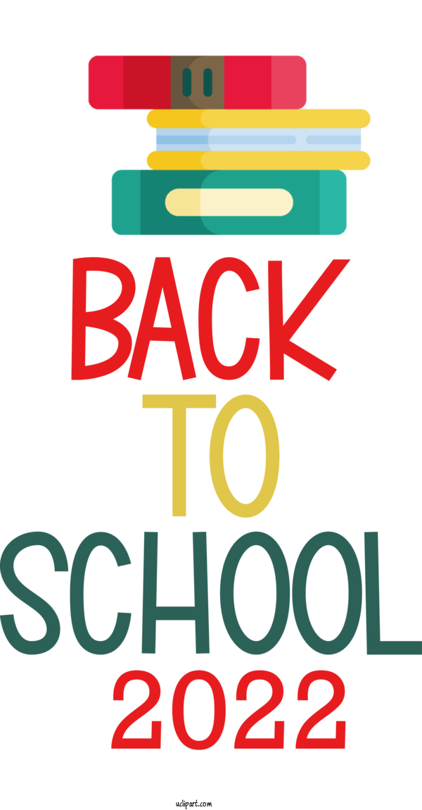 Free School Logo Number Design For Back To School Clipart Transparent Background
