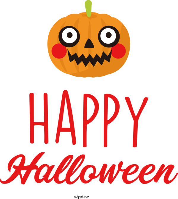 Free Holidays Logo Icon Smiley For Halloween Clipart Transparent Background