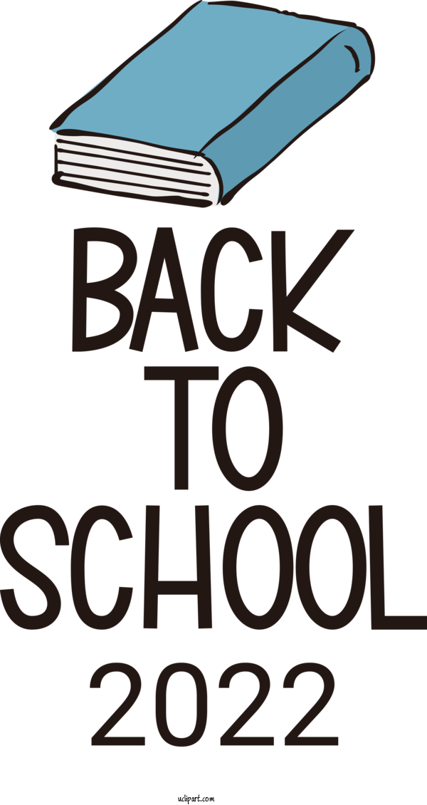 Free School Logo Line Meter For Back To School Clipart Transparent Background