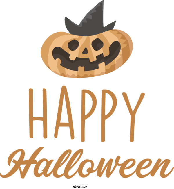 Free Holidays Logo Headgear Meter For Halloween Clipart Transparent Background