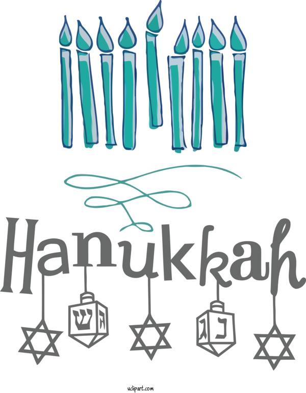 Free Holidays Hanukkah Line Art Cartoon For Hanukkah Clipart Transparent Background