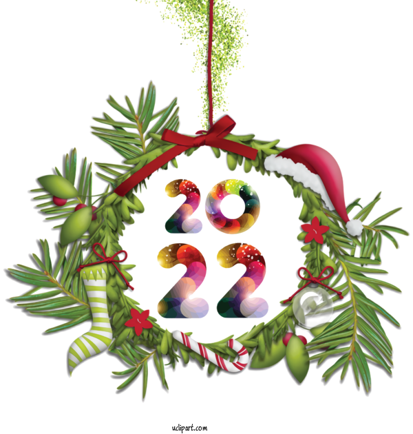 Free Holidays Bauble Christmas Day Christmas Tree For New Year 2022 Clipart Transparent Background