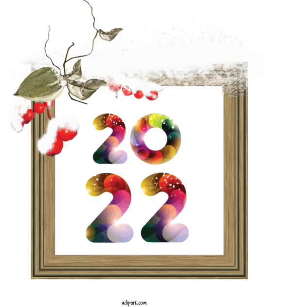 Free Holidays Picture Frame Christmas Day Video Frame For New Year 2022 Clipart Transparent Background