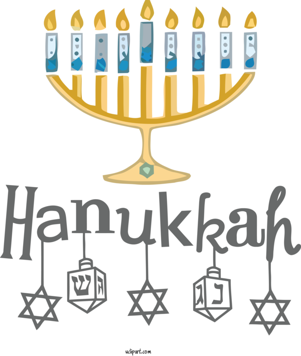 Free Holidays Hanukkah Line Art Hanukkah Menorah For Hanukkah Clipart Transparent Background