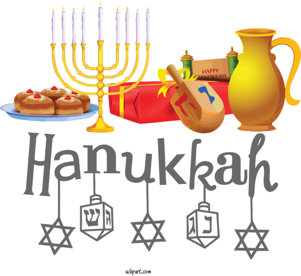 Free Holidays Design Drawing Cartoon For Hanukkah Clipart Transparent Background