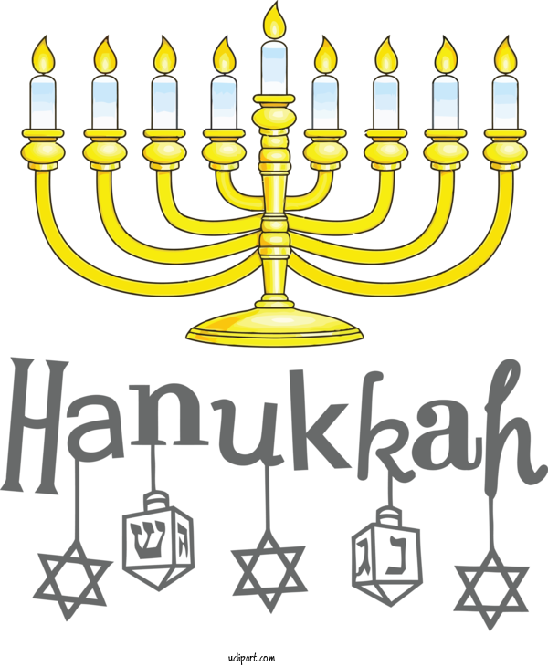 Free Holidays Hanukkah Line Art Cartoon For Hanukkah Clipart Transparent Background