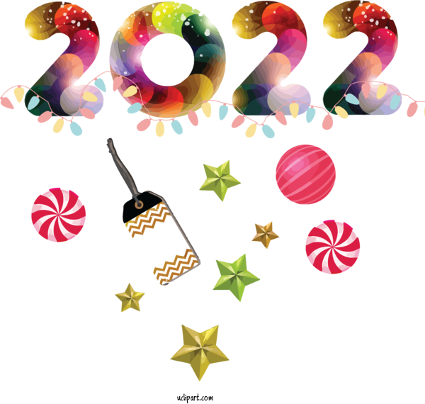 Free Holidays New Year Christmas Day 2022 For New Year 2022 Clipart Transparent Background