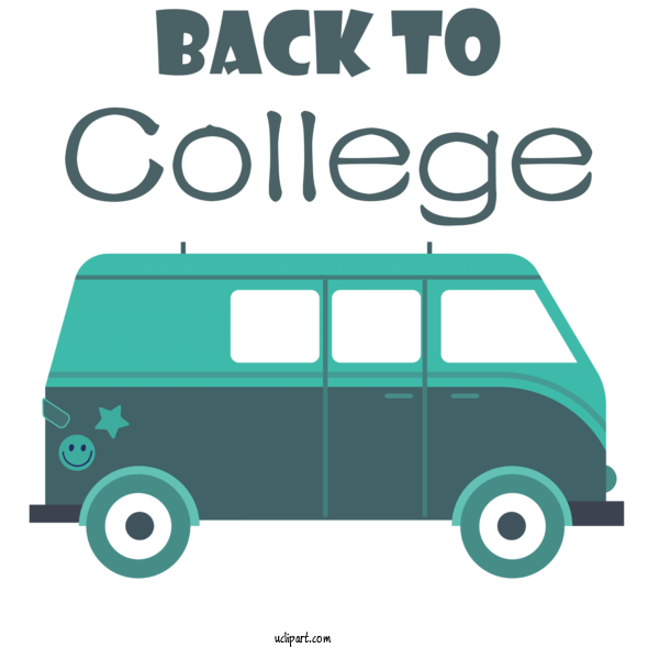Free School Car Logo Model Car For Back To College Clipart Transparent Background