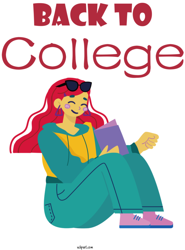 Free School West Lothian College  Cartoon For Back To College Clipart Transparent Background