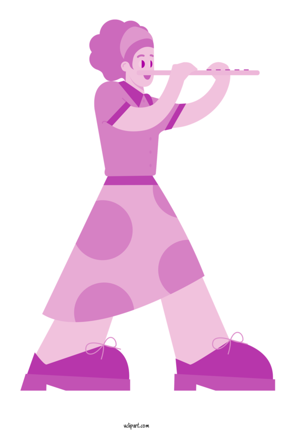 Free Music Flute Violin Drawing For Flute Clipart Transparent Background