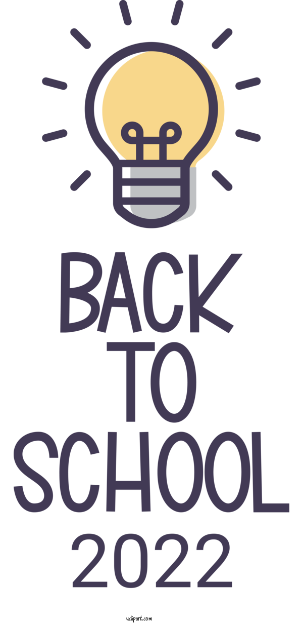 Free School Logo Line Happiness For Back To School Clipart Transparent Background