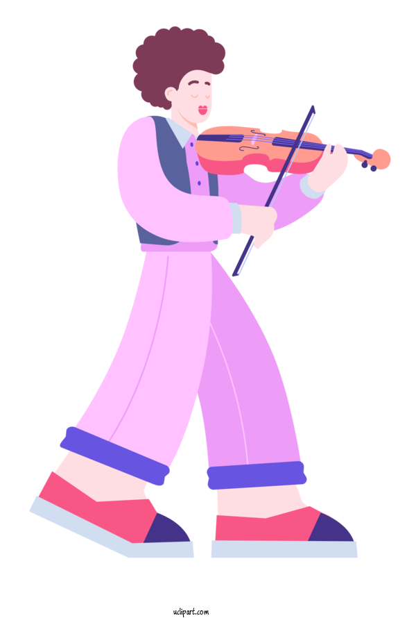 Free Music Flute Drawing Clothing For Violin Clipart Transparent Background
