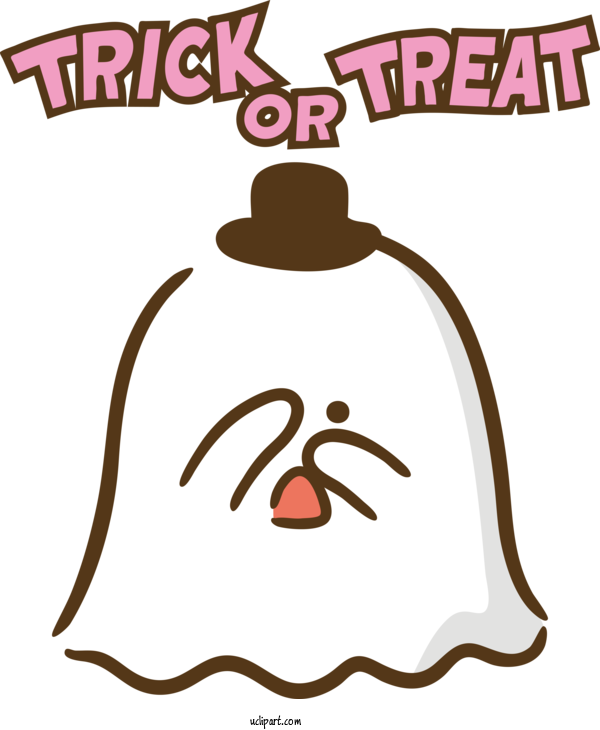 Free Holidays Cartoon Trick Or Treating Happiness For Halloween Clipart Transparent Background