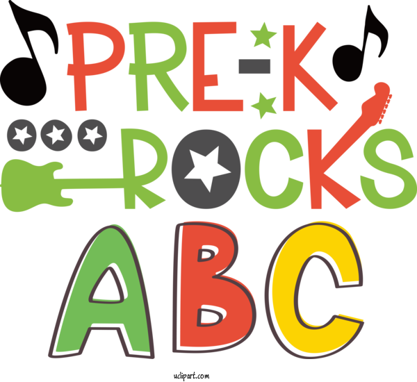Free Back To School Logo Number Sign For Hello Pre School Clipart Transparent Background