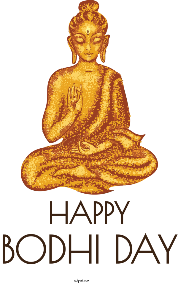 Free Holidays Tian Tan Buddha Bodhi Tree Bodhgaya Bihar Seated Buddha From Gandhara For Vesak Clipart Transparent Background