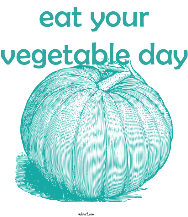 Free Food Line Design Font For Vegetable Clipart Transparent Background