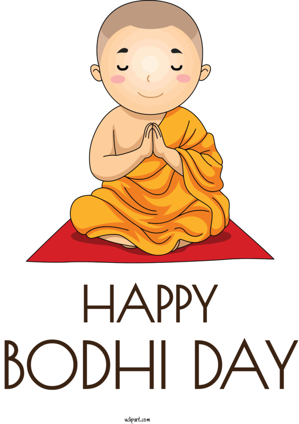 Free Holidays Bodhi Day Buddhist Philosophy Creator In Buddhism For Vesak Clipart Transparent Background