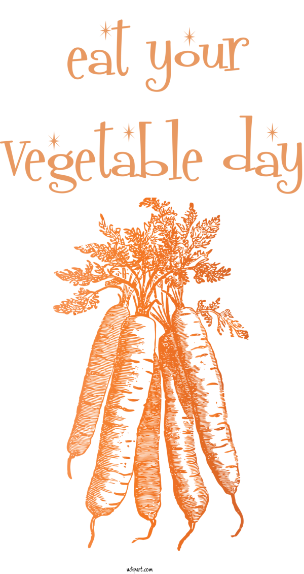Free Food Carrot Vegetable Celery For Vegetable Clipart Transparent Background