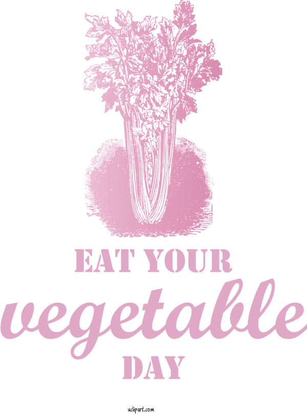 Free Food Logo Poster Font For Vegetable Clipart Transparent Background