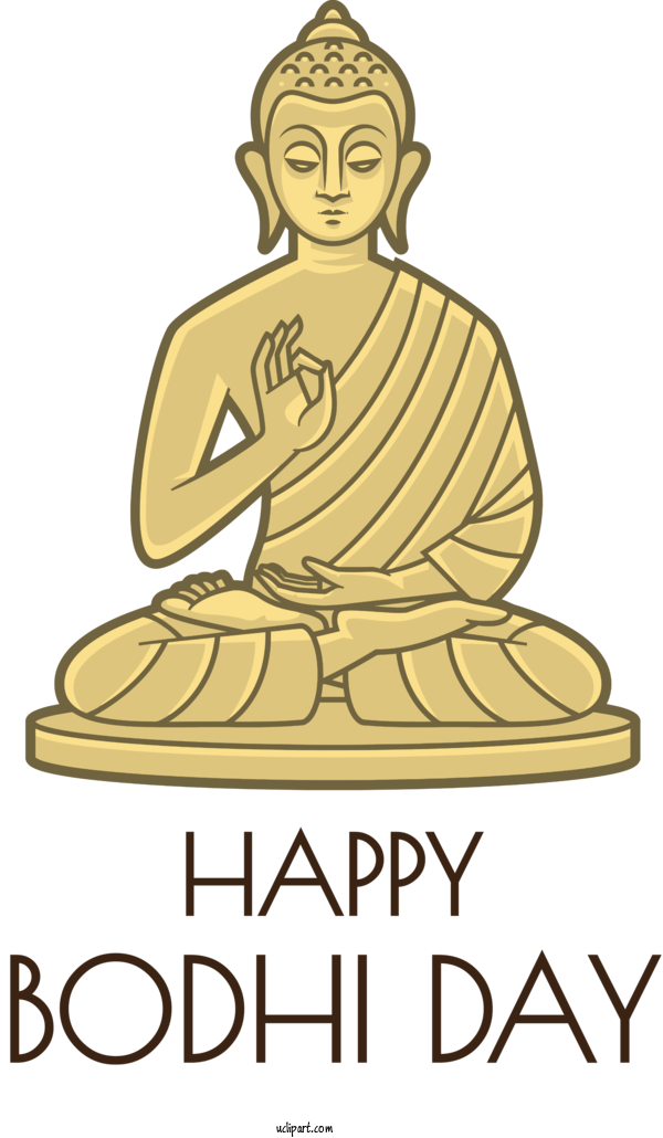 Free Holidays Gautama Buddha Buddhahood Transparency For Vesak Clipart Transparent Background