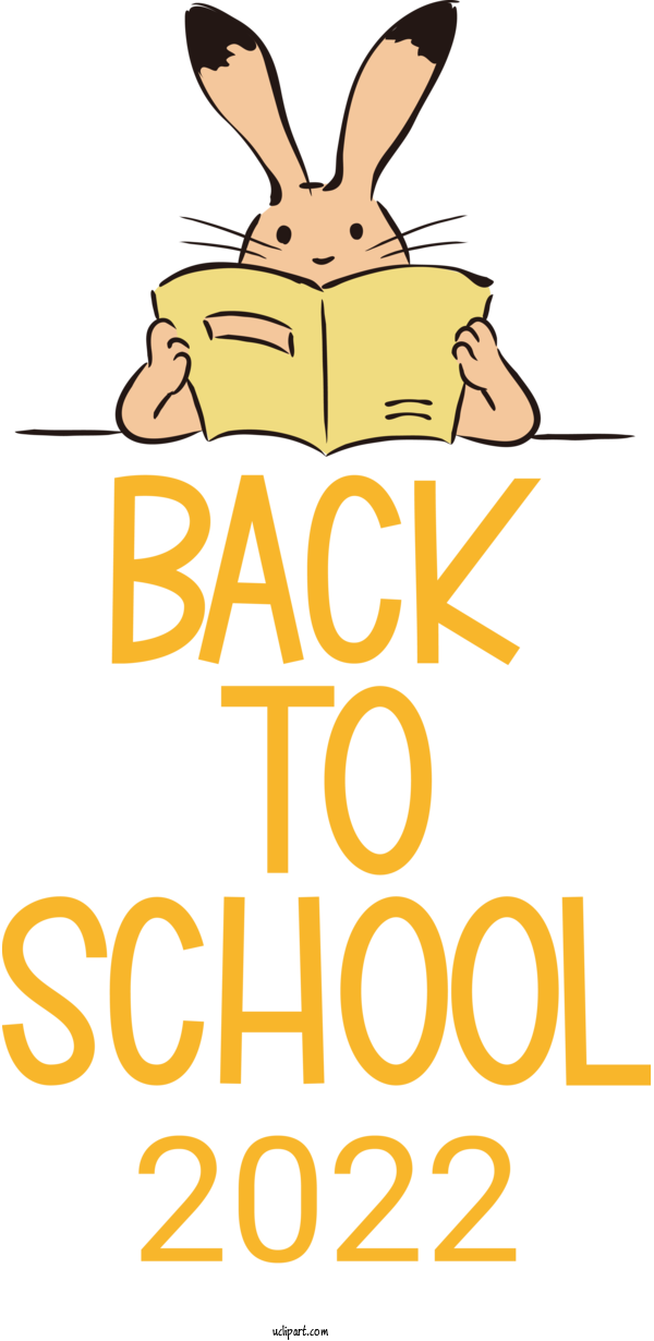 Free School Design Yellow Line For Back To School Clipart Transparent Background