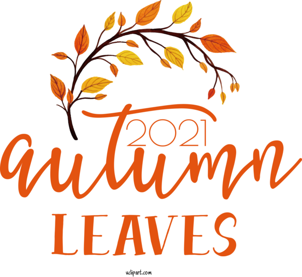 Free Nature Logo Design Text For Autumn Clipart Transparent Background