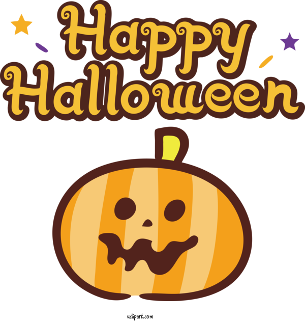 Free Holidays L'Espluga De Francolí Smiley Jack O' Lantern For Halloween Clipart Transparent Background