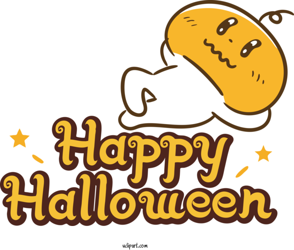 Free Holidays Happiness Cartoon Commodity For Halloween Clipart Transparent Background