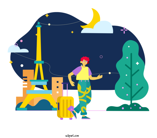 Free Activities Paris Drawing Cartoon For Traveling Clipart Transparent Background