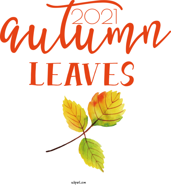 Free Nature Leaf Flower Line For Autumn Clipart Transparent Background