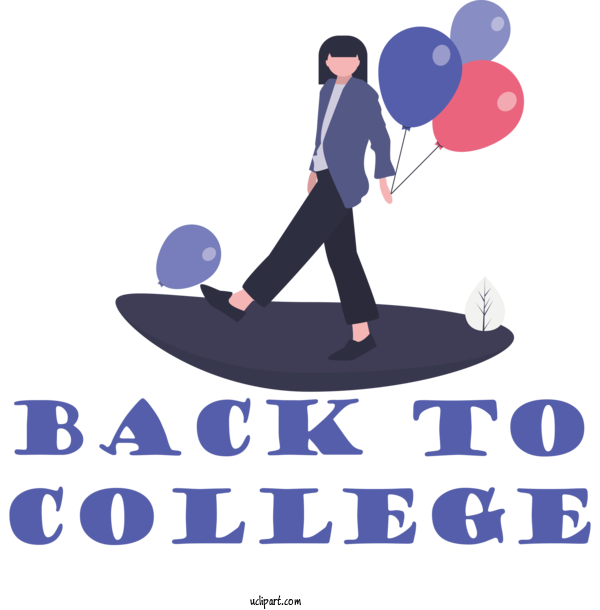 Free School Logo Cartoon Text For Back To College Clipart Transparent Background