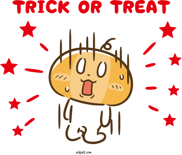 Free Holidays Cartoon Line Caricature For Halloween Clipart Transparent Background