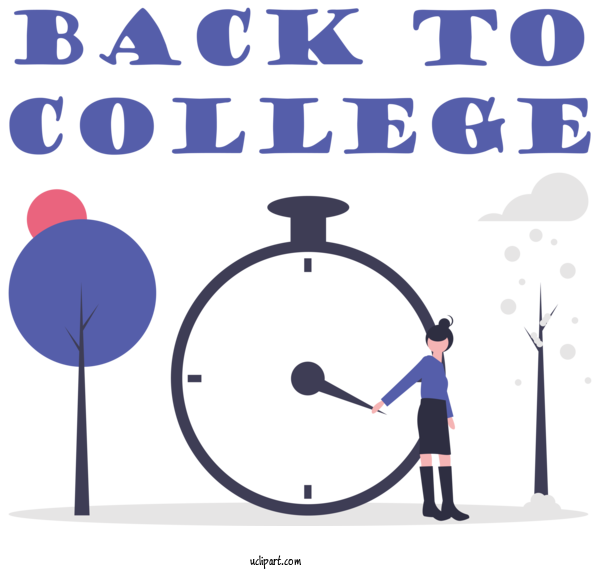 Free School Cartoon Organization Number For Back To College Clipart Transparent Background