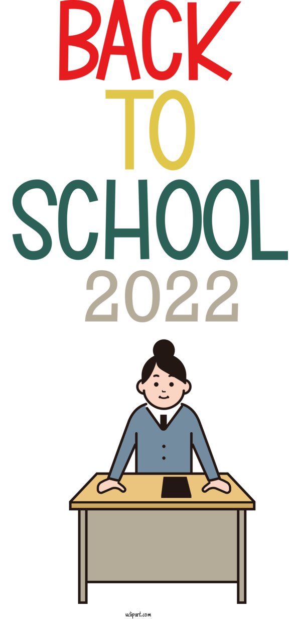 Free School Logo Cartoon Line For Back To School Clipart Transparent Background